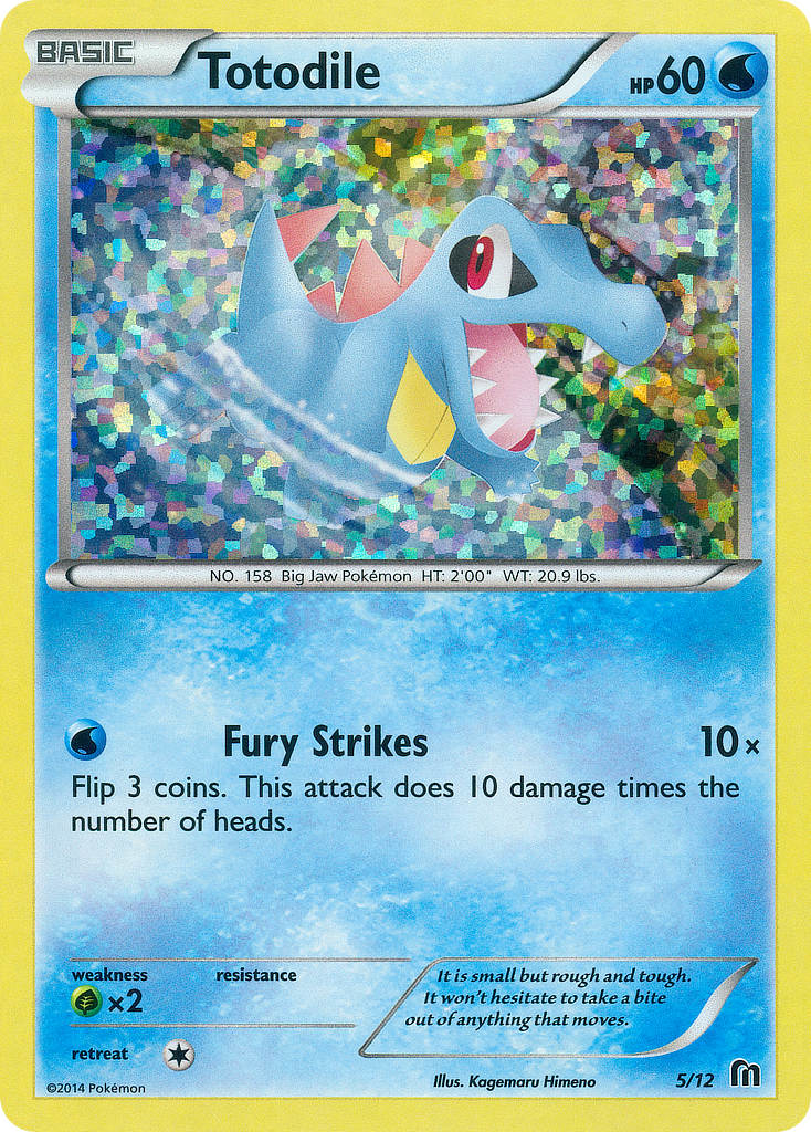 Totodile - McDonald's Collection 2016 - #5 - Pokemon TCG card