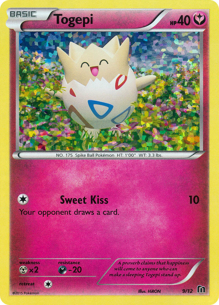 Togepi - McDonald's Collection 2016 - #9 - Pokemon TCG card