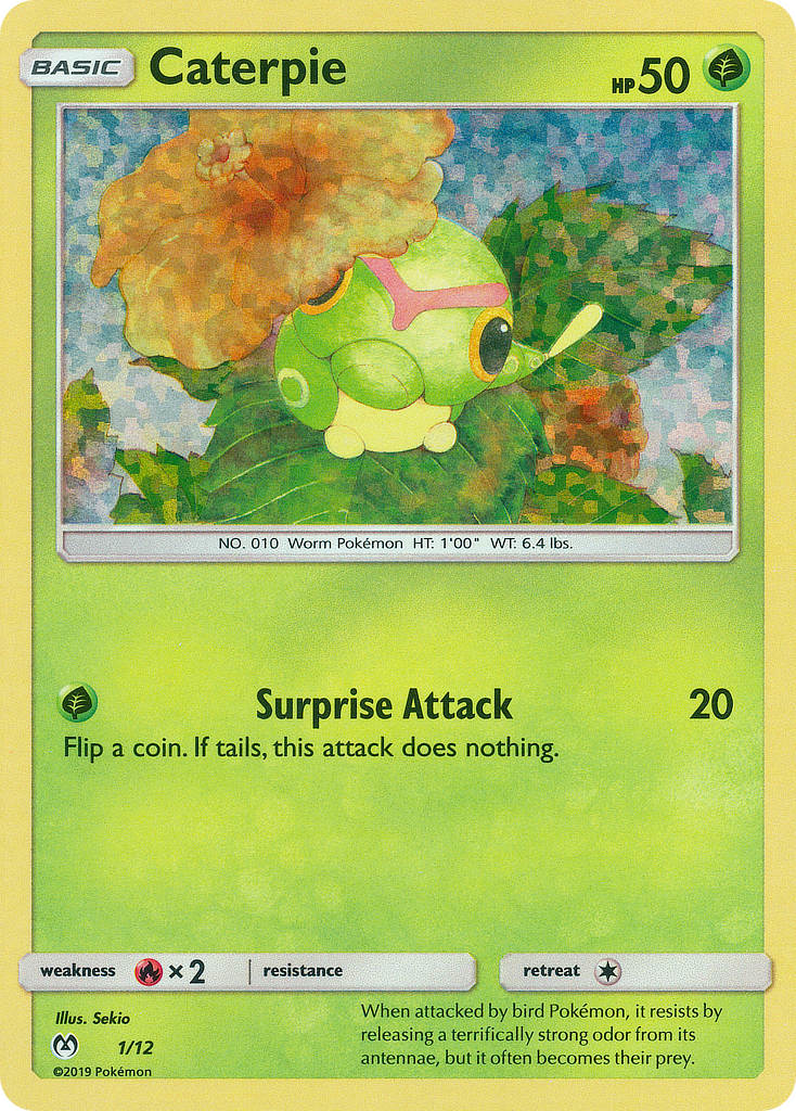 Caterpie - McDonald's Collection 2019 - #1 - Pokemon TCG card