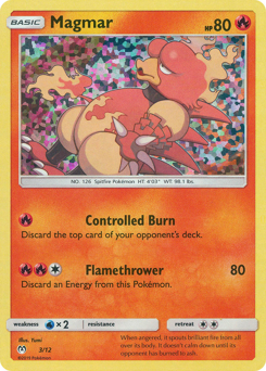 Magmar - McDonald's Collection 2019 - #3 - Pokemon TCG card