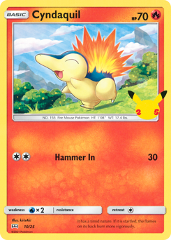 Cyndaquil #10 Cyndaquil - McDonald's Collection 2021 - #10 - Pokemon TCG card