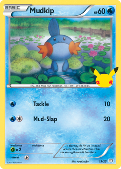Mudkip - McDonald's Collection 2021 - #19 - Pokemon TCG card