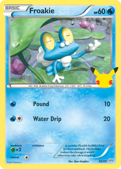 Froakie #22 Froakie - McDonald's Collection 2021 - #22 - Pokemon TCG card