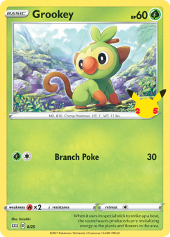 Grookey - McDonald's Collection 2021 - #8 - Pokemon TCG card