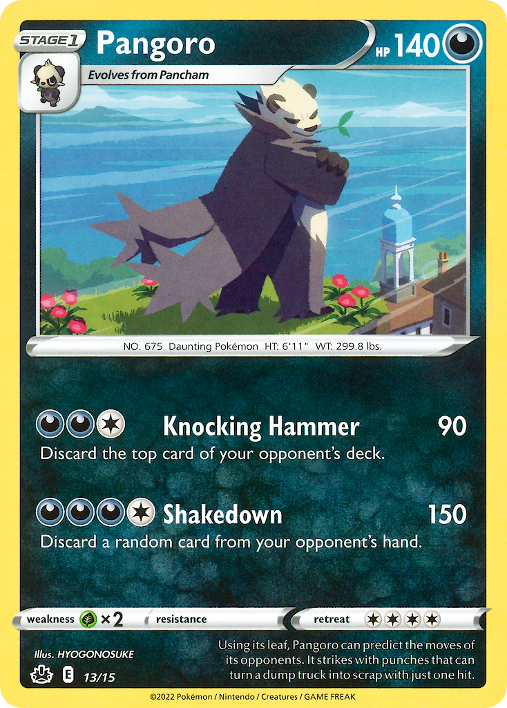 Pangoro - McDonald's Collection 2022 - #13 - Pokemon TCG card