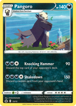 Pangoro - McDonald's Collection 2022 - #13 - Pokemon TCG card
