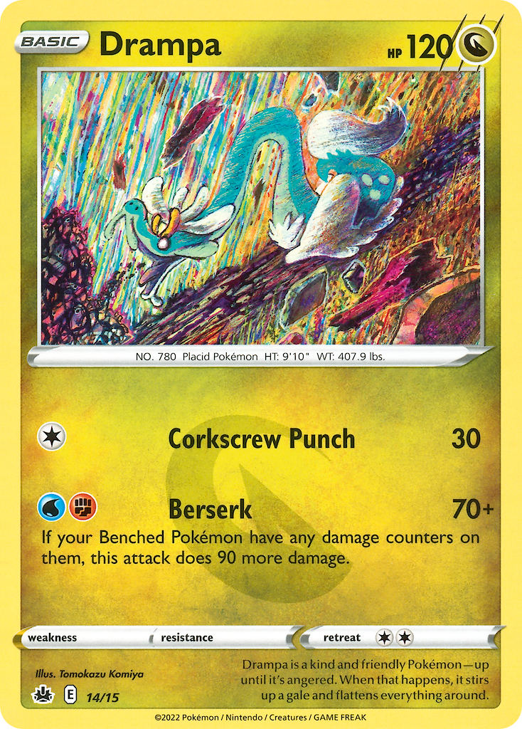 Drampa - McDonald's Collection 2022 - #14 - Pokemon TCG card