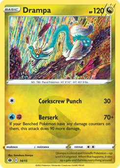 Drampa - McDonald's Collection 2022 - #14 - Pokemon TCG card