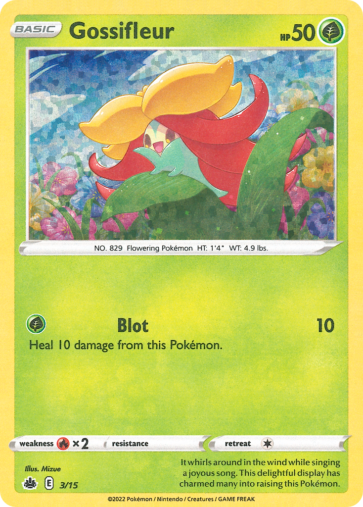 Gossifleur - McDonald's Collection 2022 - #3 - Pokemon TCG card
