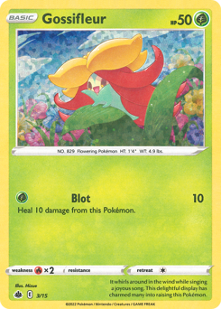 Gossifleur - McDonald's Collection 2022 - #3 - Pokemon TCG card