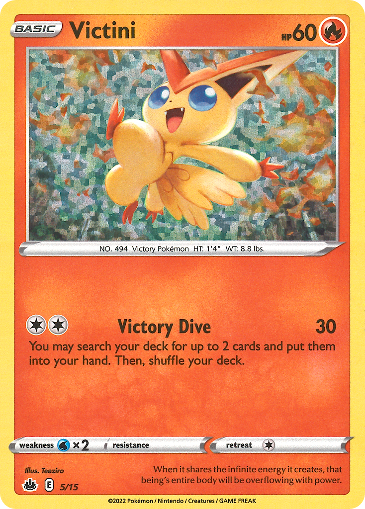 Victini - McDonald's Collection 2022 - #5 - Pokemon TCG card