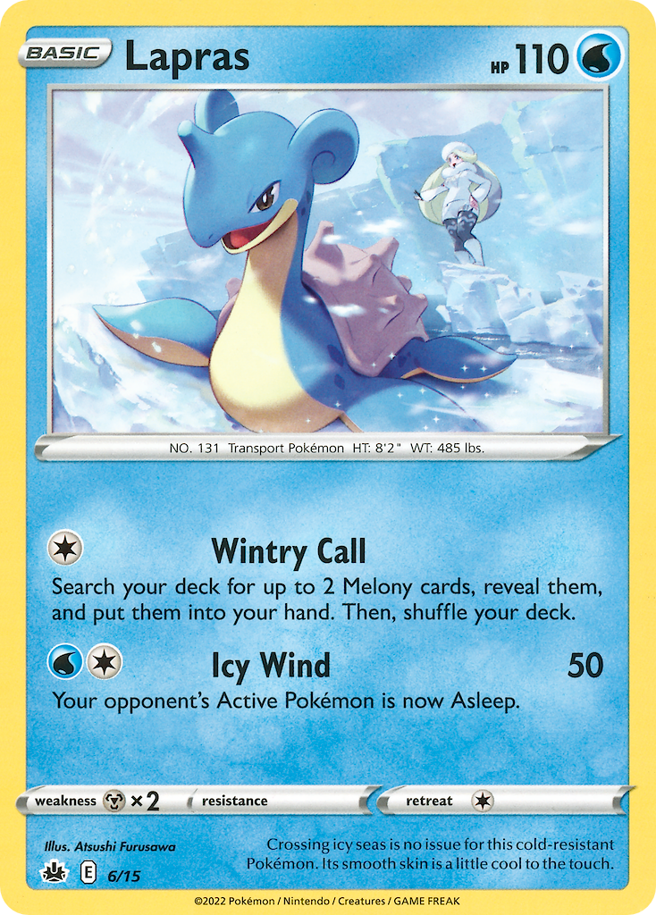 Lapras - McDonald's Collection 2022 - #6 - Pokemon TCG card