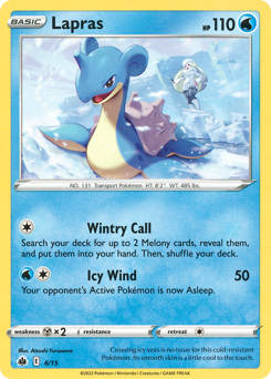 Lapras - McDonald's Collection 2022 - #6 - Pokemon TCG card