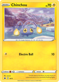 Chinchou - McDonald's Collection 2022 - #8 - Pokemon TCG card