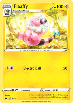Flaaffy - McDonald's Collection 2022 - #9 - Pokemon TCG card