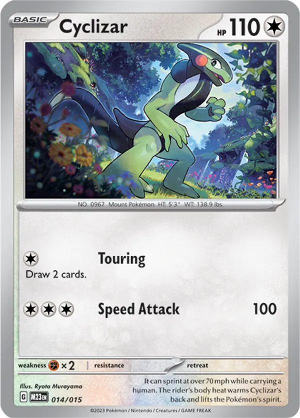 Cyclizar - McDonald's Collection 2023 - #14 - Pokemon TCG card