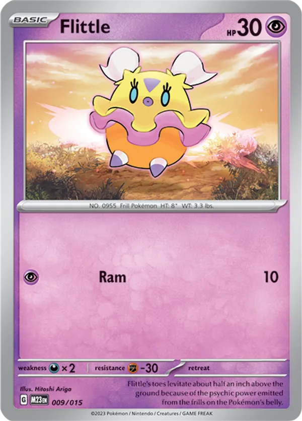 Flittle - McDonald's Collection 2023 - #9 - Pokemon TCG card