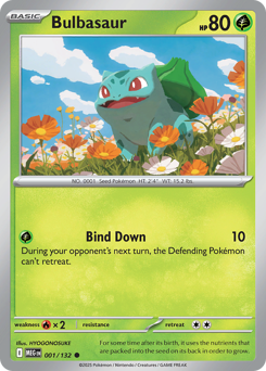 Bulbasaur - Mega Evolution - #1 - Pokemon TCG card