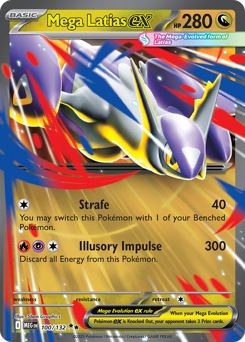 Mega Latias ex - Mega Evolution - #100 - Pokemon TCG card