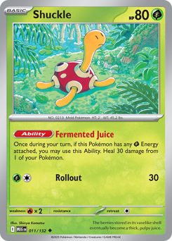 Shuckle - Mega Evolution - #11 - Pokemon TCG card