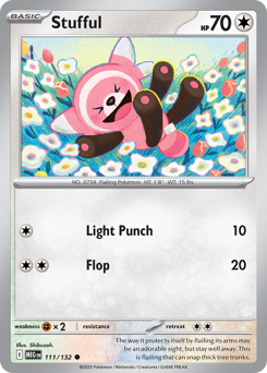 Stufful - Mega Evolution - #111 - Pokemon TCG card