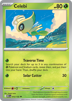 Celebi - Mega Evolution - #12 - Pokemon TCG card