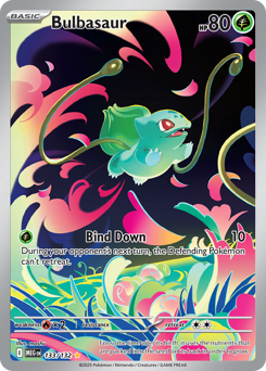 Bulbasaur #133 Bulbasaur - Mega Evolution - #133 - Pokemon TCG card