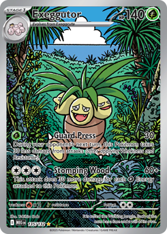 Exeggutor - Mega Evolution - #135 - Pokemon TCG card
