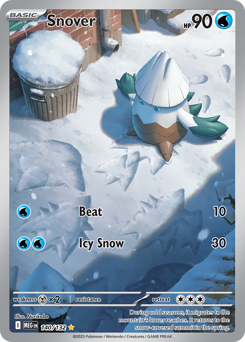Snover - Mega Evolution - #140 - Pokemon TCG card