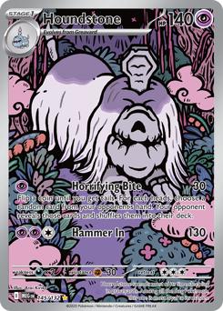 Houndstone - Mega Evolution - #145 - Pokemon TCG card