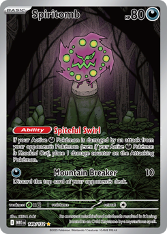 Spiritomb #148 Spiritomb - Mega Evolution - #148 - Pokemon TCG card
