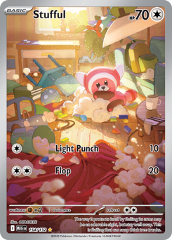 Stufful - Mega Evolution - #154 - Pokemon TCG card
