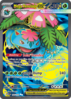 Mega Venusaur ex #155 Mega Venusaur ex - Mega Evolution - #155 - Pokemon TCG card