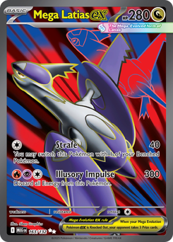 Mega Latias ex - Mega Evolution - #163 - Pokemon TCG card