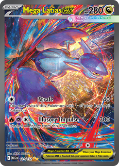 Mega Latias ex - Mega Evolution - #181 - Pokemon TCG card