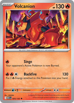 Volcanion #25 Volcanion - Mega Evolution - #25 - Pokemon TCG card