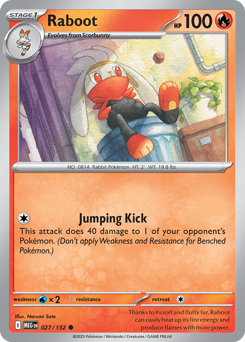 Raboot #27 Raboot - Mega Evolution - #27 - Pokemon TCG card
