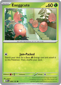 Exeggcute - Mega Evolution - #4 - Pokemon TCG card