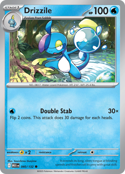Drizzile #40 Drizzile - Mega Evolution - #40 - Pokemon TCG card