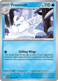 Frosmoth #43 Frosmoth - Mega Evolution - #43 - Pokemon TCG card