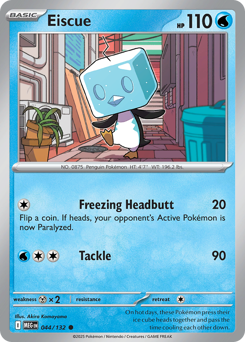 Eiscue #44 Eiscue - Mega Evolution - #44 - Pokemon TCG card