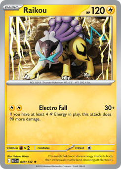 Raikou #48 Raikou - Mega Evolution - #48 - Pokemon TCG card