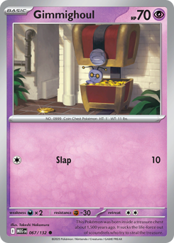 Gimmighoul - Mega Evolution - #67 - Pokemon TCG card