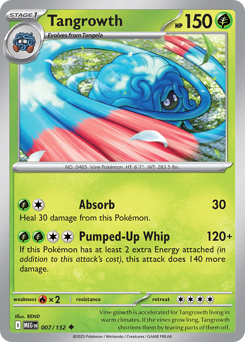 Tangrowth #7 Tangrowth - Mega Evolution - #7 - Pokemon TCG card
