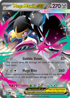 Mega Mawile ex #94 Mega Mawile ex - Mega Evolution - #94 - Pokemon TCG card