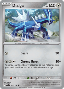 Dialga - Mega Evolution - #95 - Pokemon TCG card