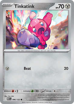 Tinkatink - Mega Evolution - #96 - Pokemon TCG card