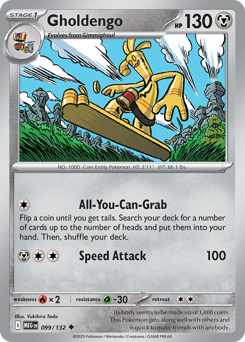Gholdengo #99 Gholdengo - Mega Evolution - #99 - Pokemon TCG card