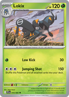 Lokix - Phantasmal Flames - #10 - Pokemon TCG card