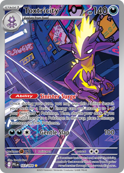Toxtricity #103 Toxtricity - Phantasmal Flames - #103 - Pokemon TCG card